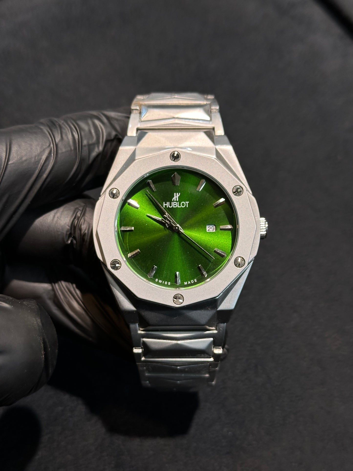 Hublot Style Octagonal