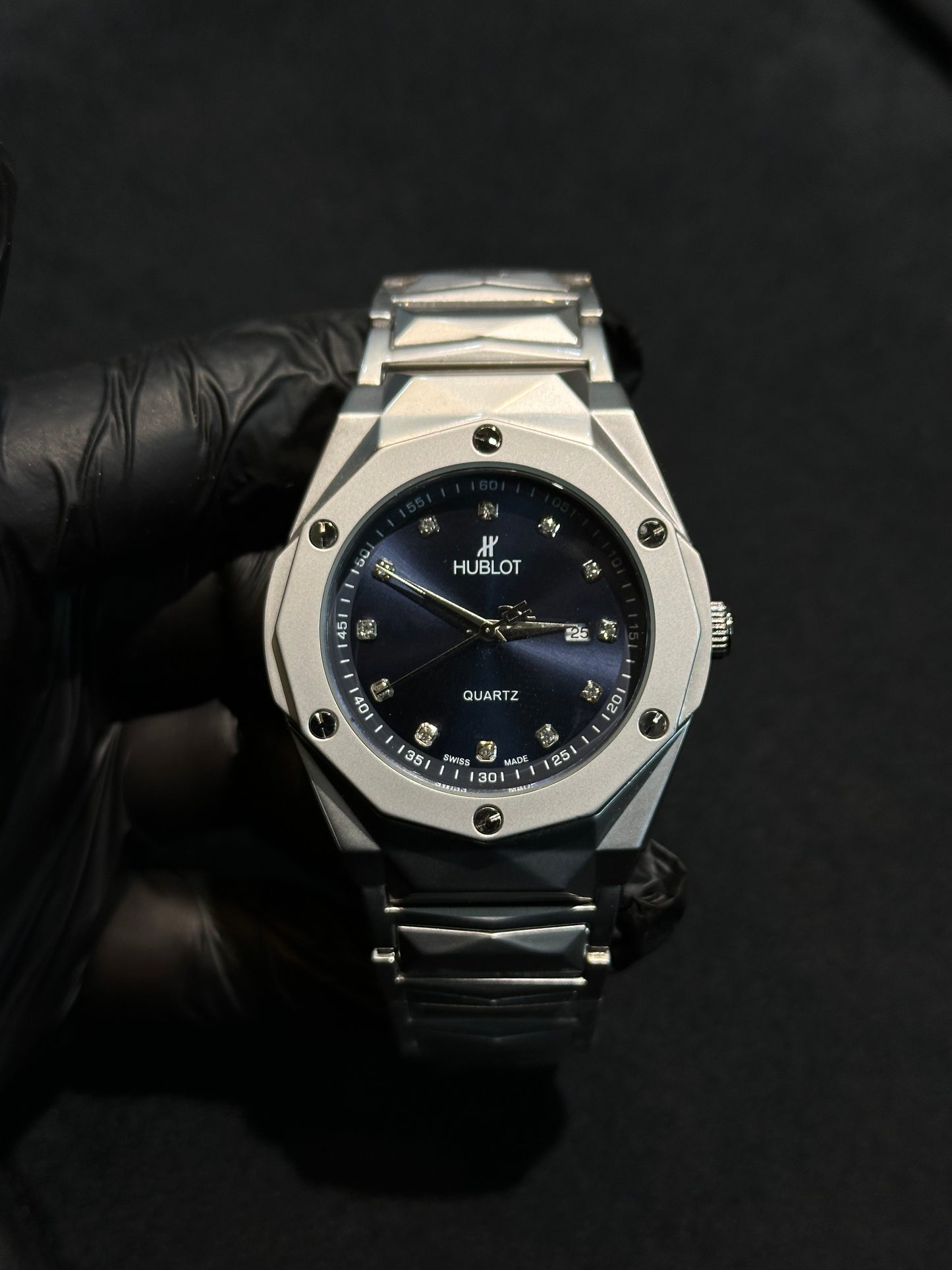 Hublot Style Octagonal