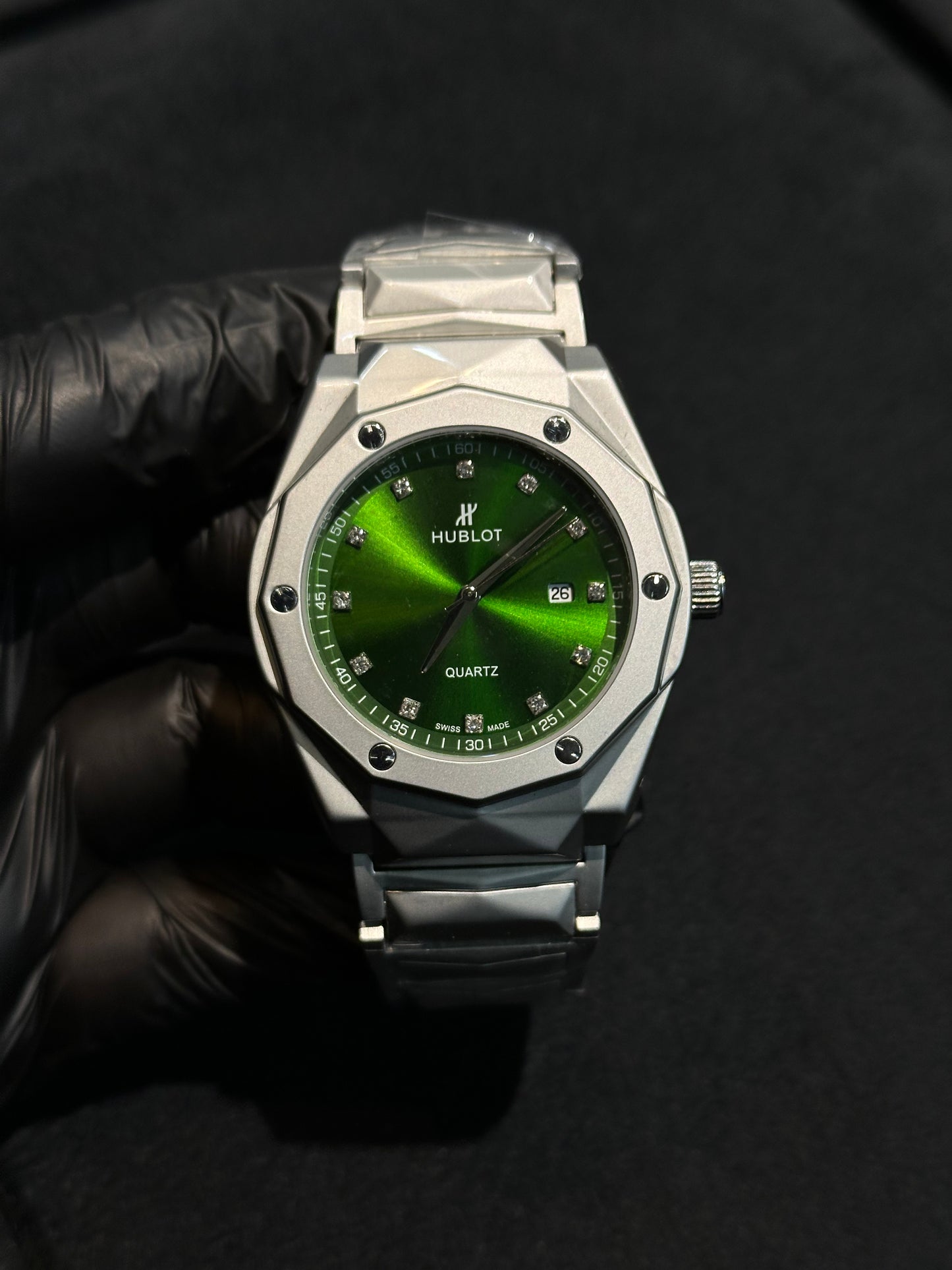 Hublot Style Octagonal