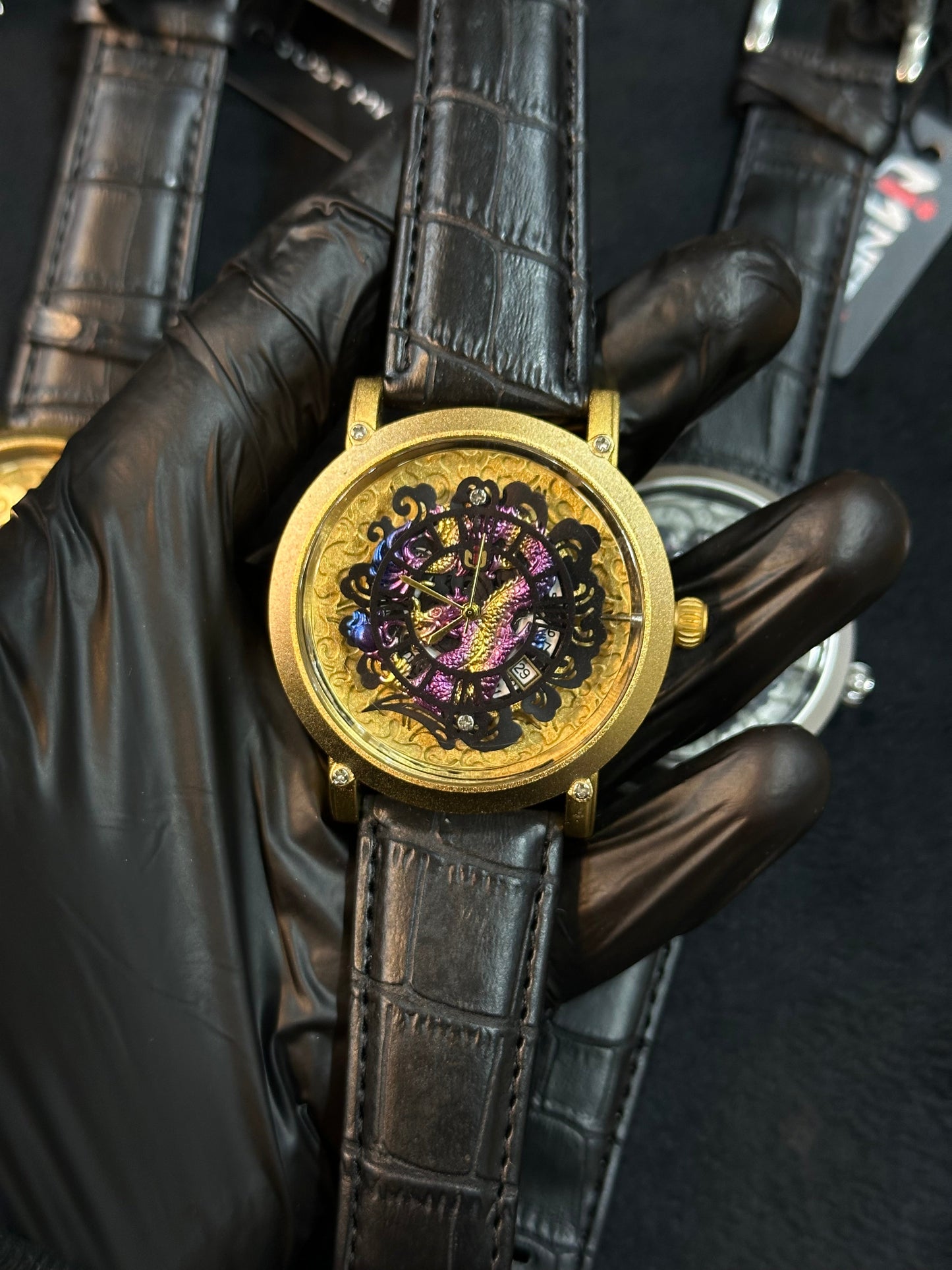 Jacob and co dragon design watch