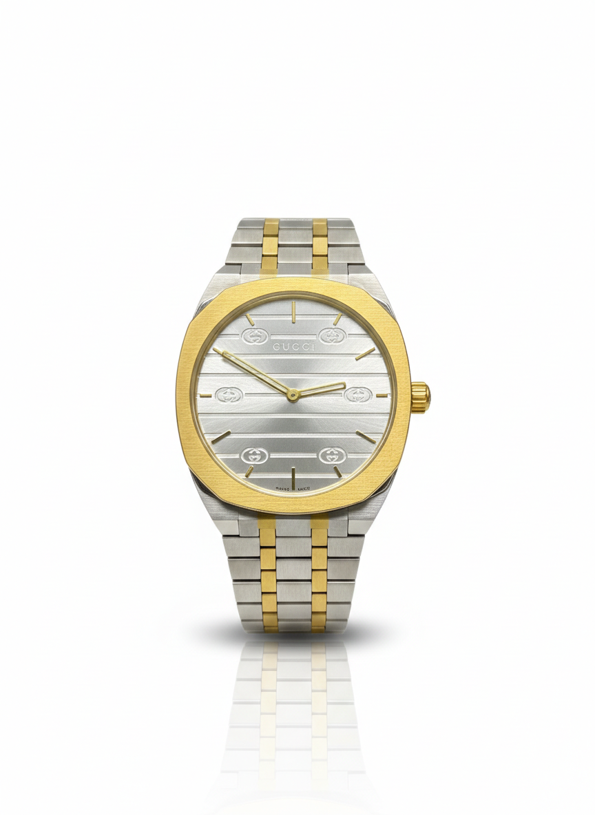 Gucci Diamond Cut Bazel