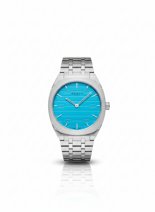 Gucci Diamond Cut Bazel