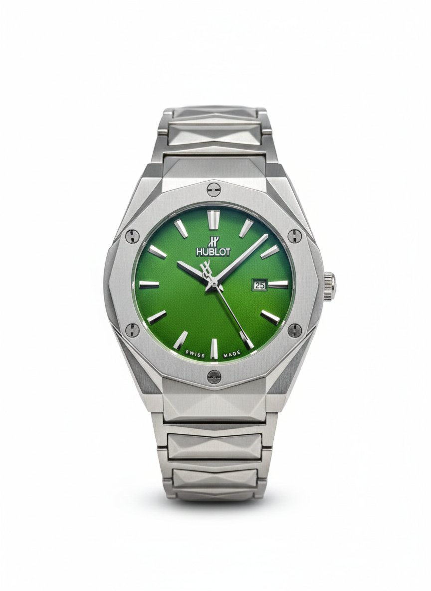Hublot Style Octagonal